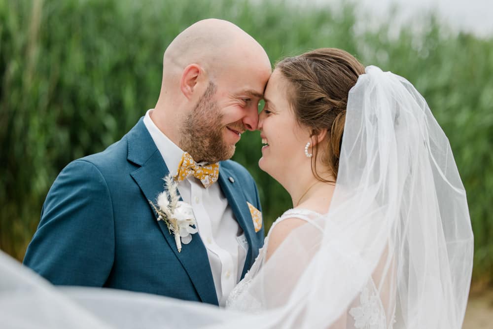 Hochzeitsreportage bei freier Trauung im Marienbad in Schleswig