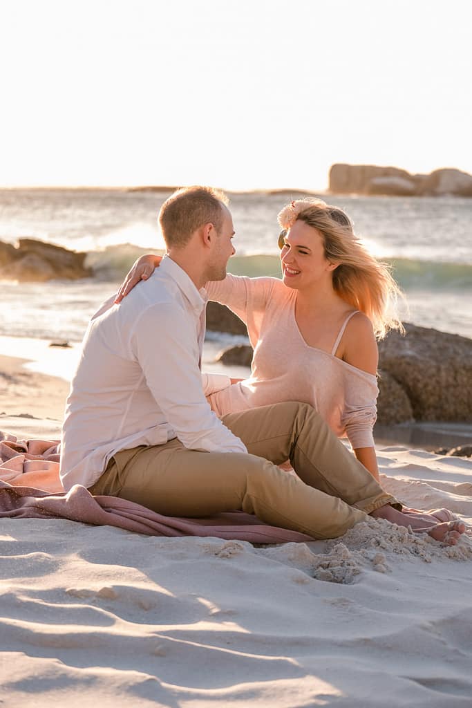 Exklusives Prewedding Fotoshooting am Strand