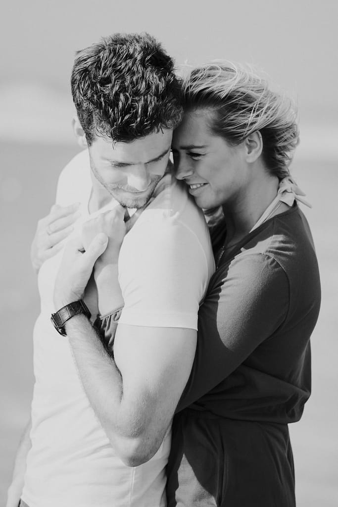Prewedding-Fotoshooting am Strand - Hochzeitsfotografin Petra Fiedler aus Kiel